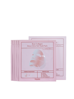 MIGUHARA Rose Collagen Dewy Glow Gel Mask