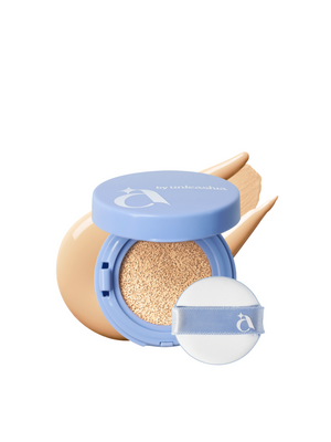 a by Unleashia Hey Dew Blue Cushion | Foundation
