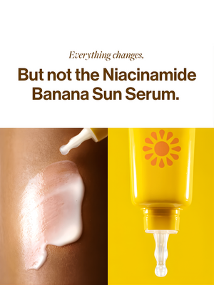 Unleashia Niacinamide Banana Sun Serum SPF50+ PA++++