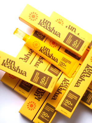 Unleashia Niacinamide Banana Sun Serum SPF50+ PA++++
