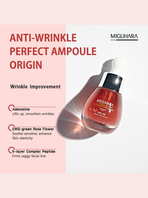 MIGUHARA Anti Wrinkle Effect Ampoule Origin