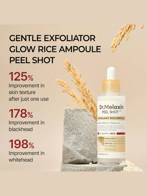 Dr.Melaxin Peel Shot Exfoliant White Rice Ampoule