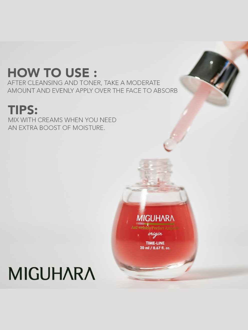 MIGUHARA Anti Wrinkle Effect Ampoule Origin