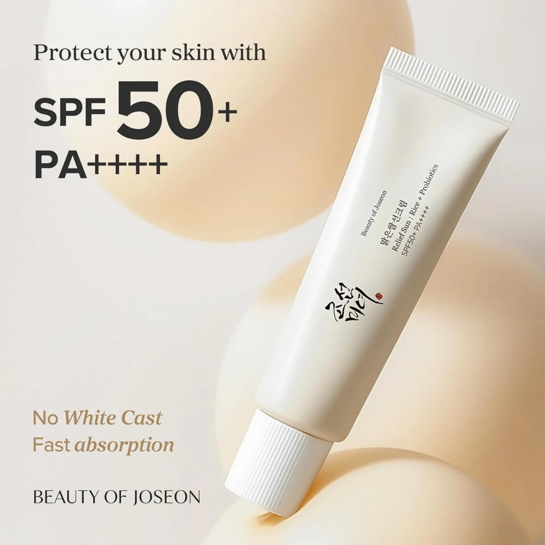 Beauty of Joseon Relief Sun : Rice + Probiotics SPF50+ PA++++