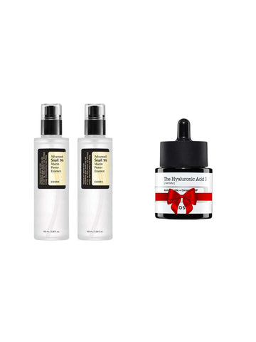2 COSRX Advanced Snail 96 Mucin Power Essence +  1 FREE COSRX Hyaluronic Acid 3 Serum