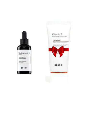 1 COSRX Vitamin C 13 Serum + 1 FREE COSRX Vitamin E Vitalizing Sunscreen