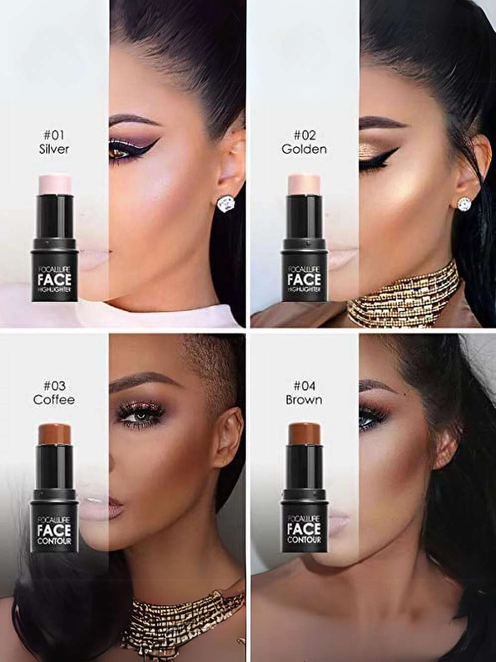 FOCALLURE Highlighter & Contour