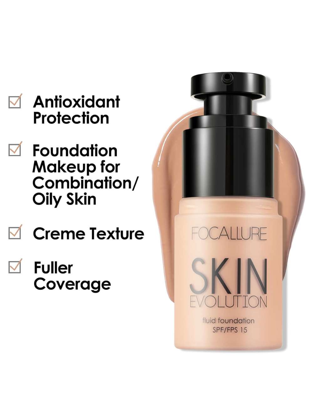 FOCALLURE Skin Evolution Fluid Foundation