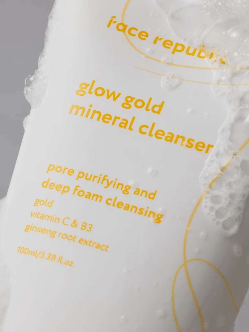 Face Republic Glow Gold Mineral Cleanser