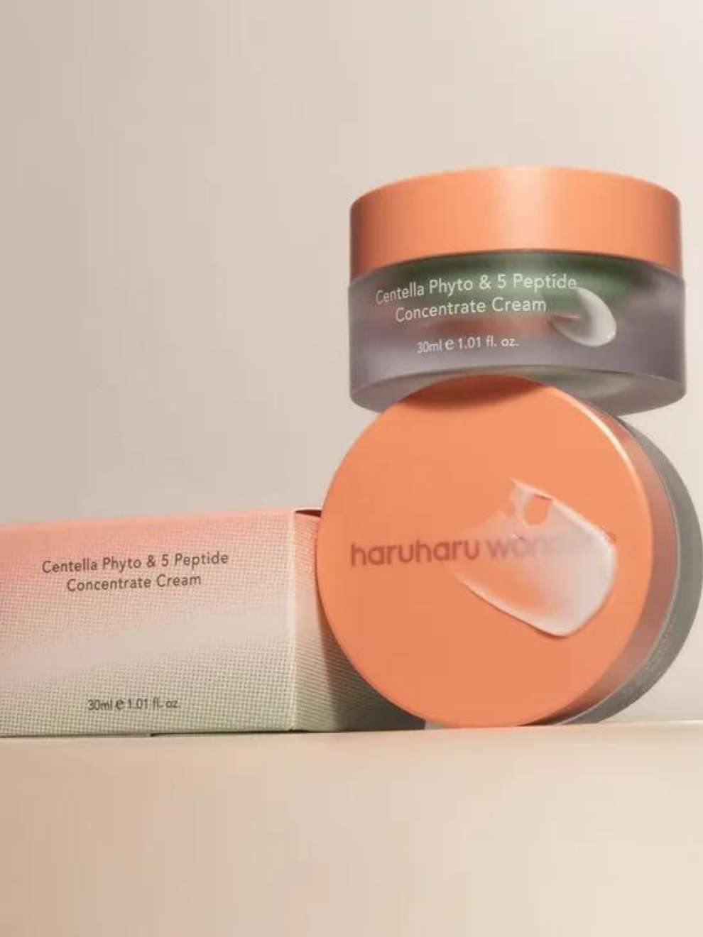 Haruharu WONDER Centella Phyto & 5 Peptide Concentrate Cream
