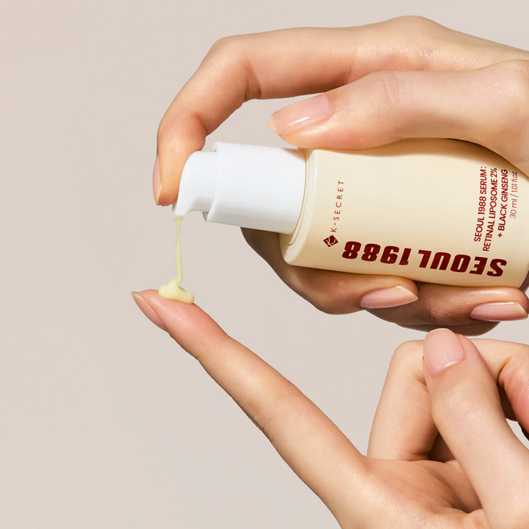 KSECRET SEOUL 1988 Serum : Retinal Liposome 2% + Black Ginseng 30ml