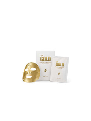 LAPCOS 24K Gold Foil Premium Collagen Face Mask