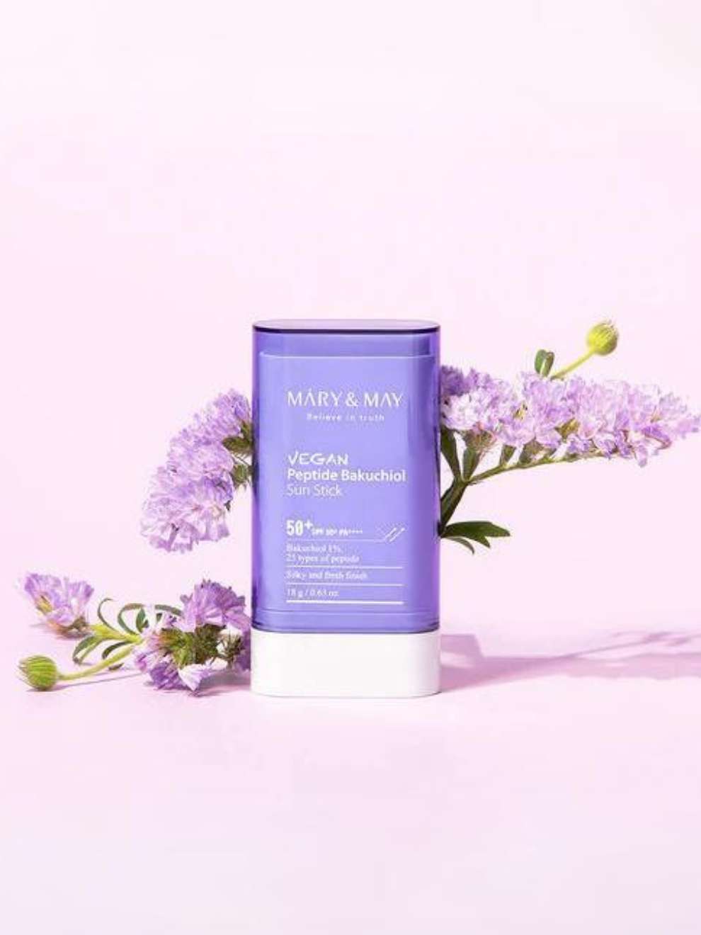 Mary&May Vegan Peptide Bakuchiol Sun Stick SPF50+ PA++++