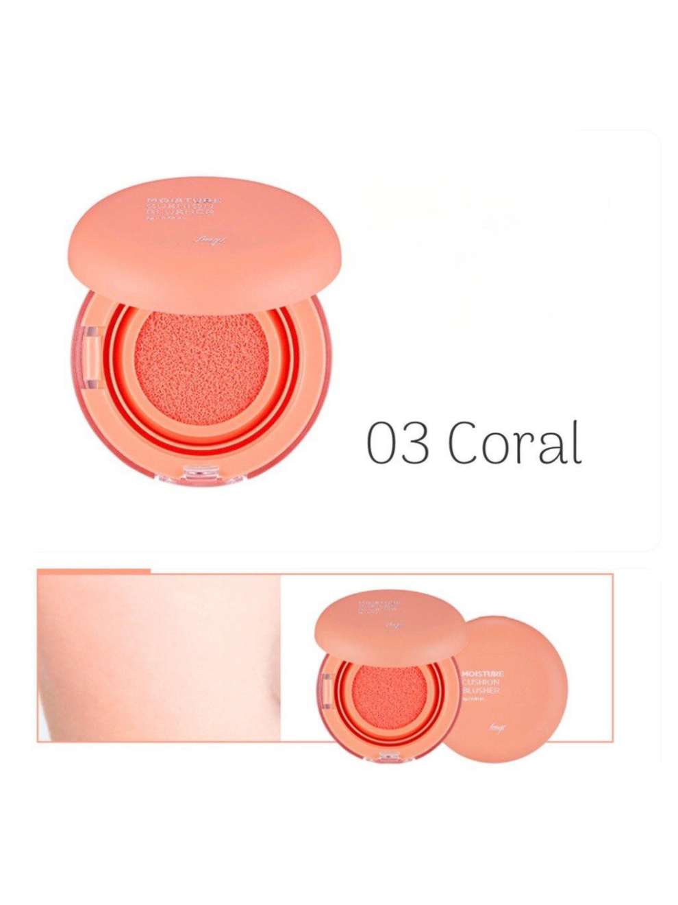 THE FACE SHOP fmgt Moisture Cushion Blush & Highlighter