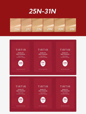 TIRTIR Mask Fit Red Cushion 6 Shade Trial Kit