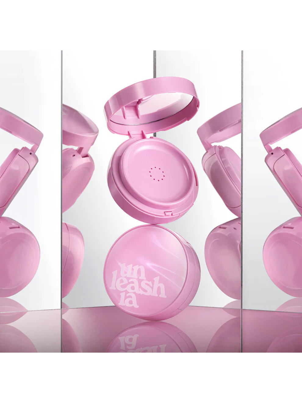 Unleashia Don't Touch Glass Pink Cushion | Foundation