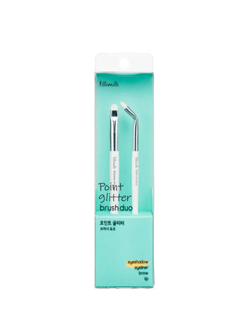 Fillimilli Point Glitter Brush Duo