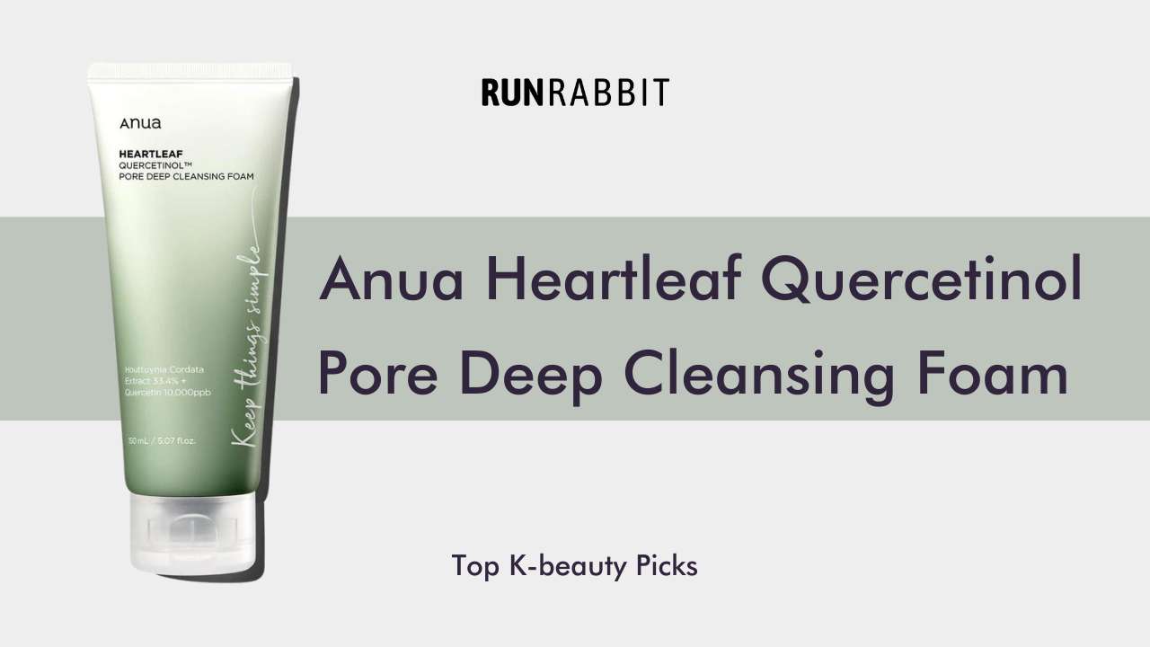 Anua Heartleaf Quercetinol Pore Deep Cleansing Foam