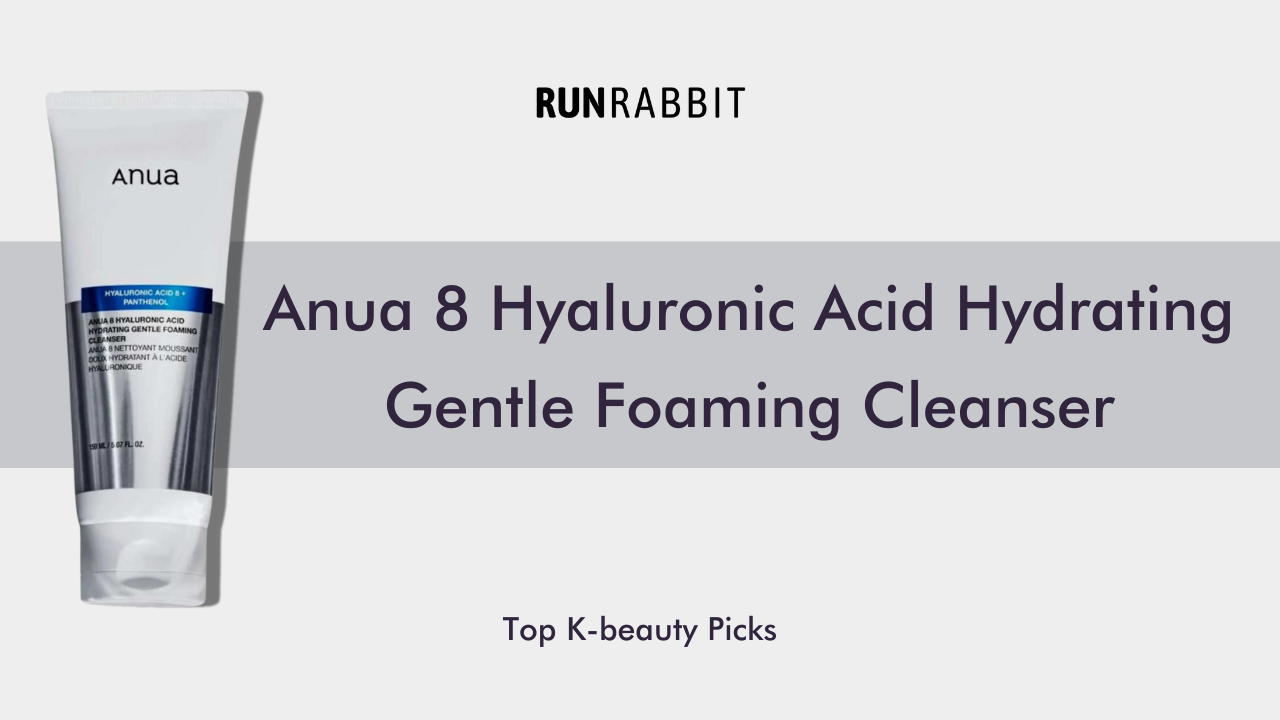 Anua 8 Hyaluronic Acid Hydrating Gentle Foaming Cleanser | RunRabbit.lk