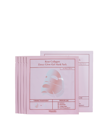 MIGUHARA Rose Collagen Dewy Glow Gel Mask