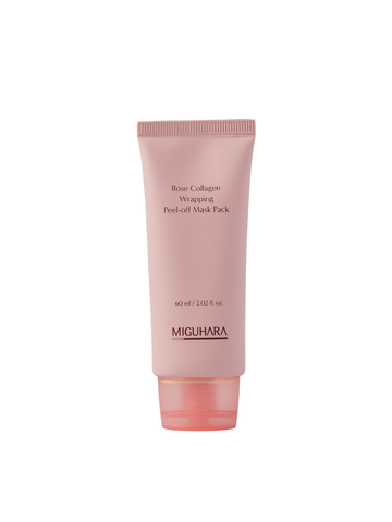 MIGUHARA Rose Collagen Wrapping Peel-off Mask Pack