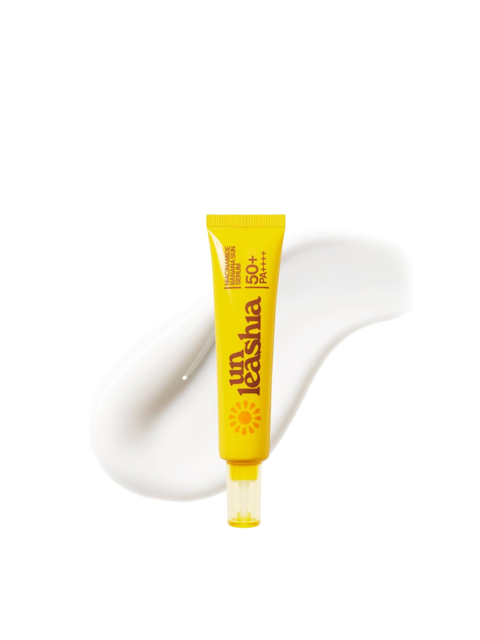 Unleashia Niacinamide Banana Sun Serum  SPF50+ PA++++