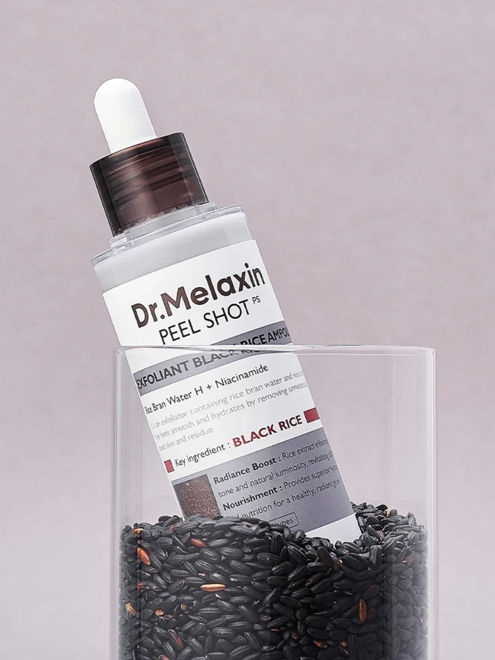 Dr.Melaxin Peel Shot Exfoliant Black Rice Ampoule