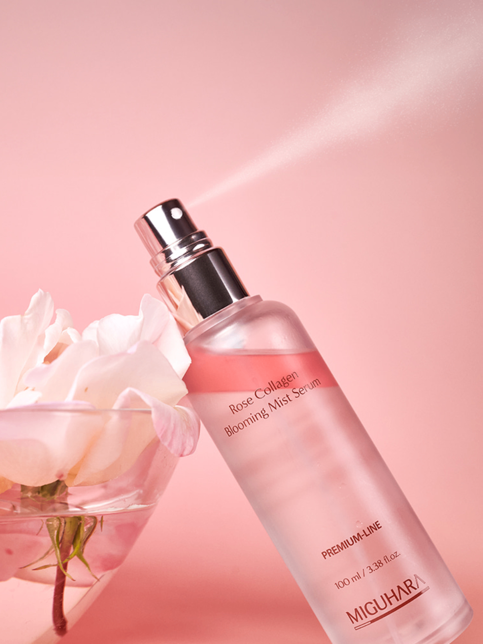 MIGUHARA Rose Collagen Blooming Mist Serum