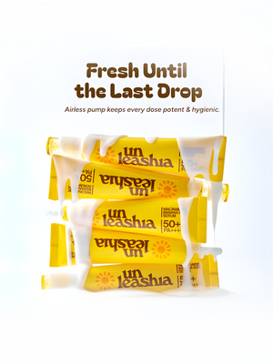 Unleashia Niacinamide Banana Sun Serum  SPF50+ PA++++