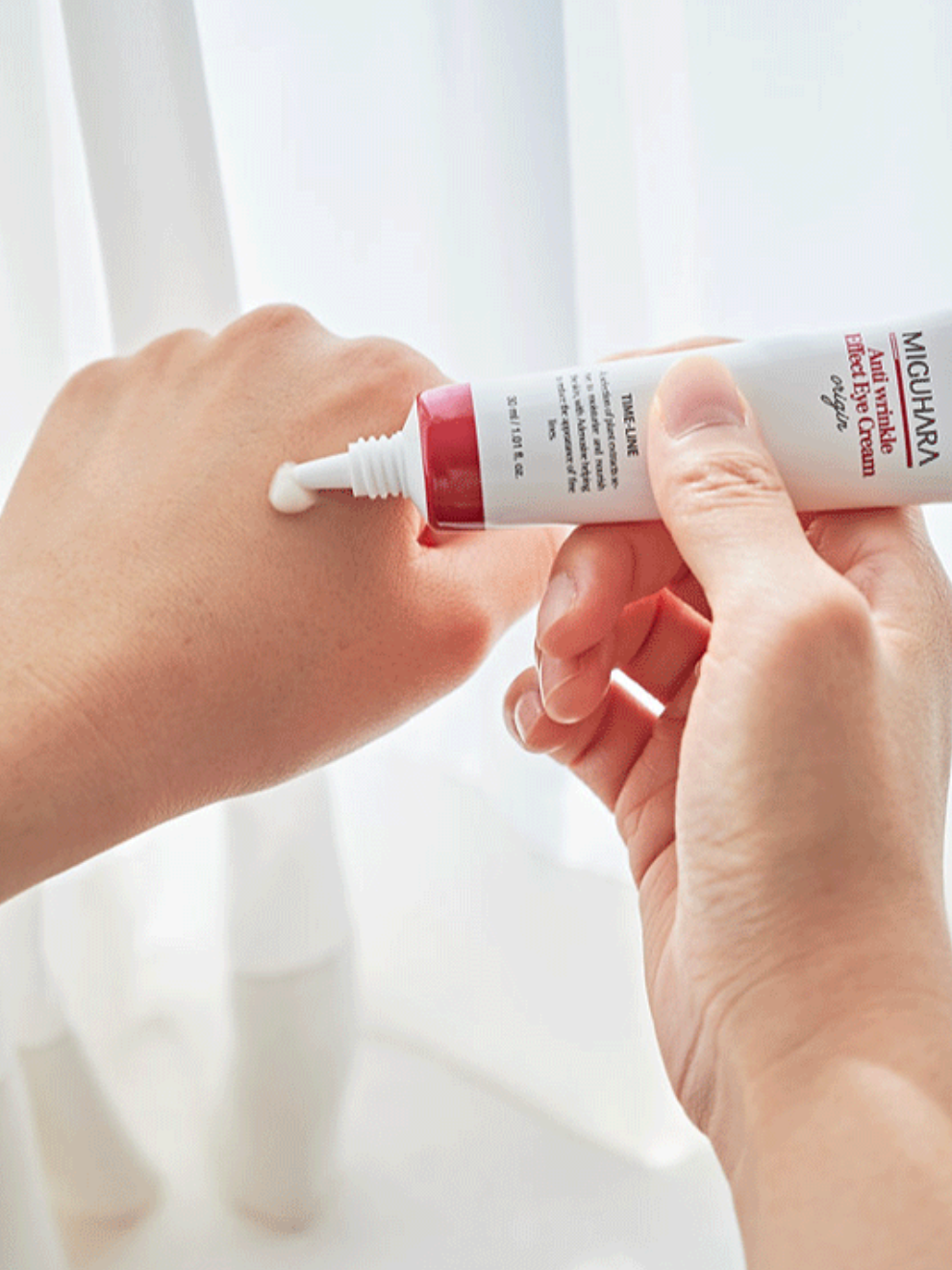 MIGUHARA Anti Wrinkle Effect Eye Cream Origin