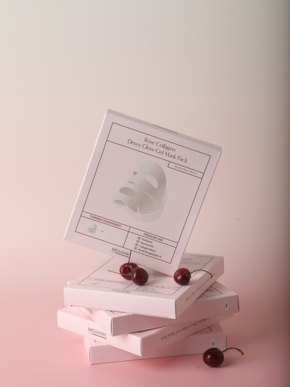 MIGUHARA Rose Collagen Dewy Glow Gel Mask