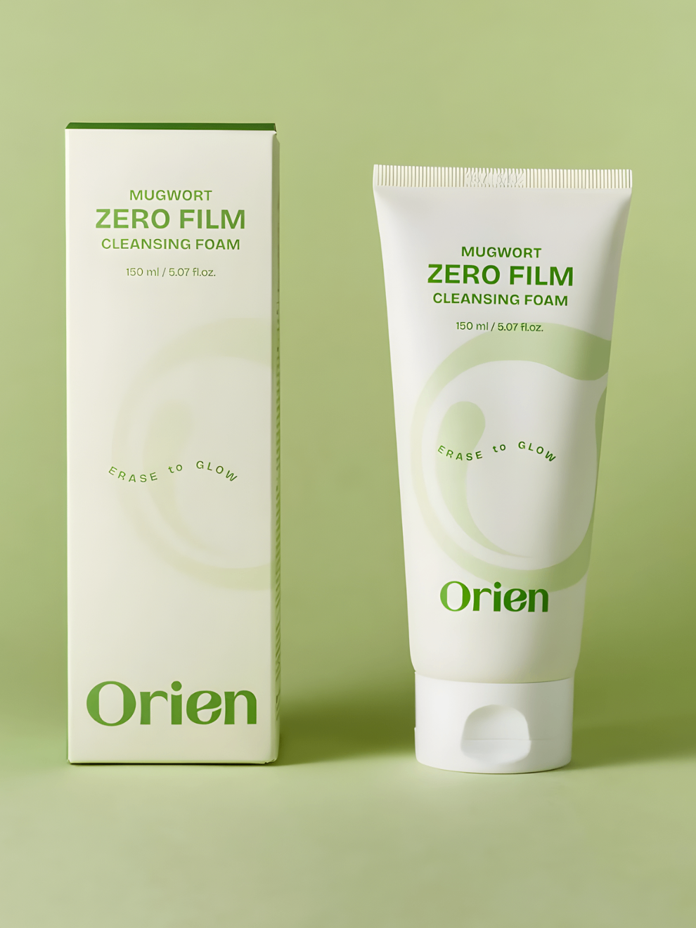 Orien Mugwort Zero Film Cleansing Foam