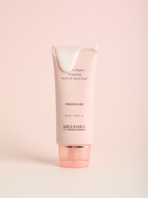 MIGUHARA Rose Collagen Wrapping Peel-off Mask Pack