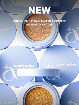 a by Unleashia Hey Dew Blue Cushion | Foundation