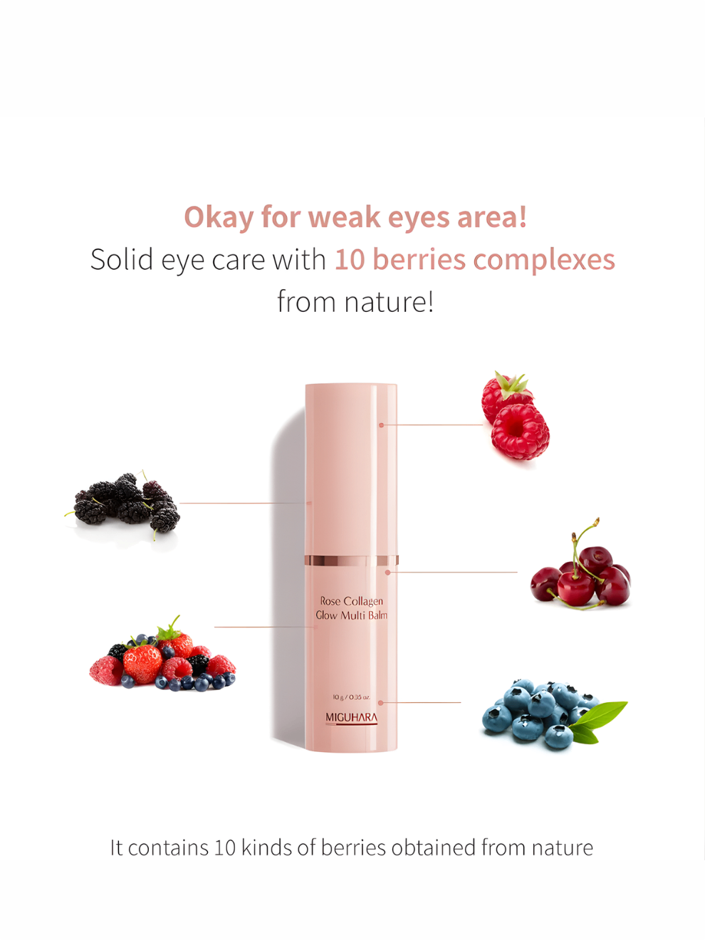 MIGUHARA Rose Collagen Glow Multi Balm