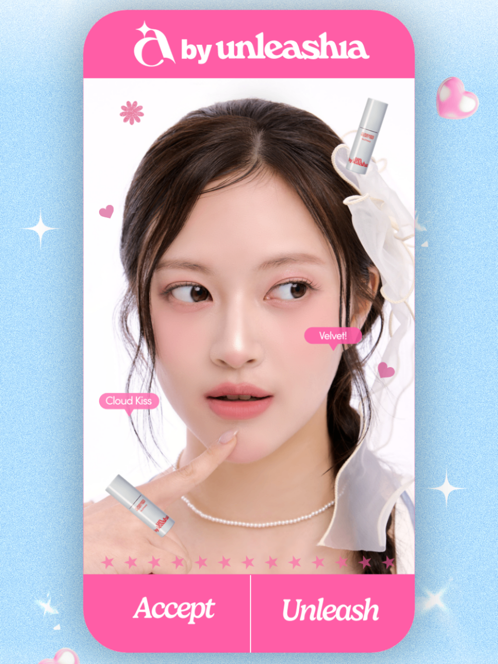 a by Unleashia Cloud Kiss Velvet Tint