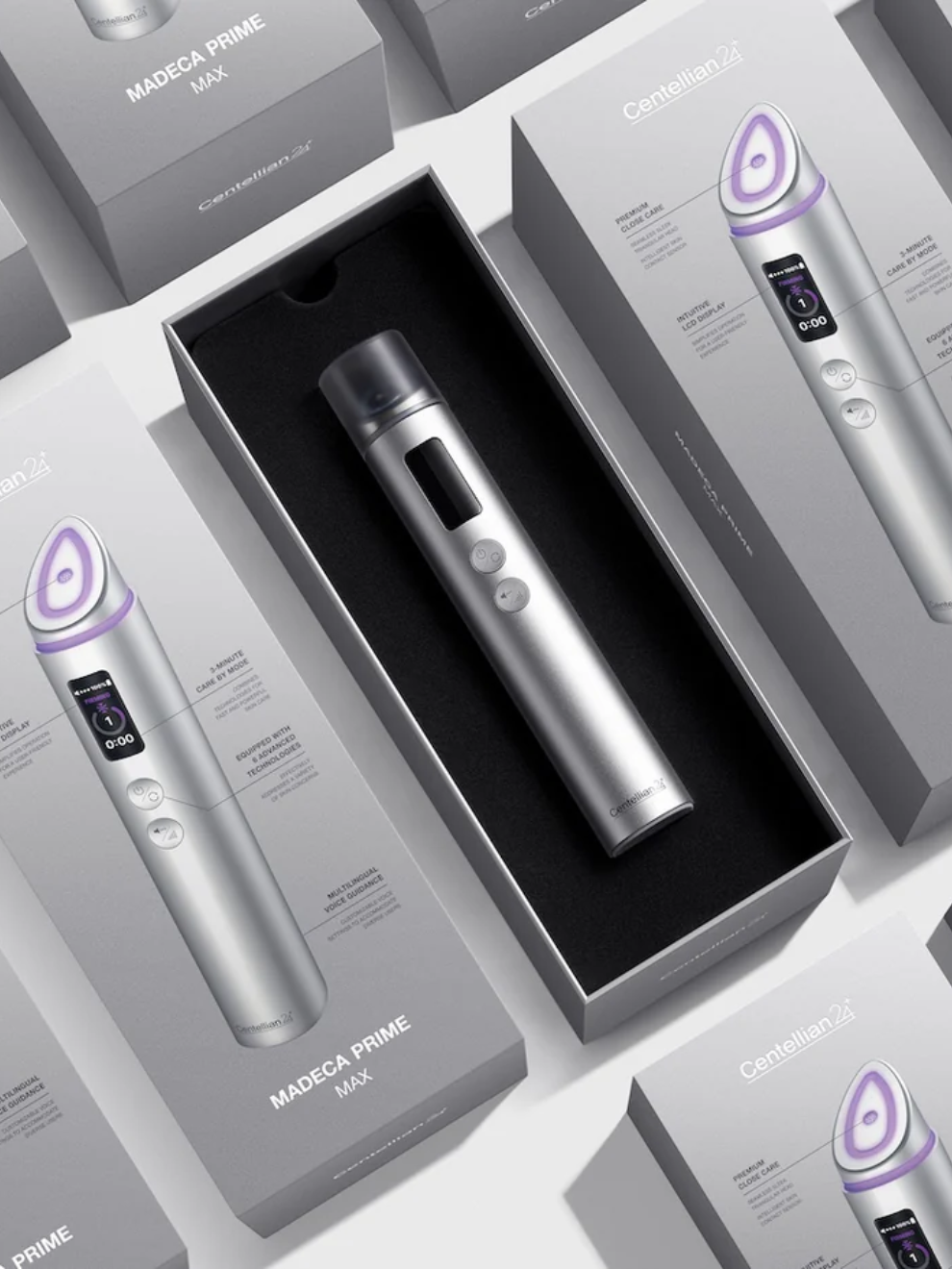 Centellian24 Madeca Prime Max | Premium Facial Toning Skin Care Device for Glowing Glass Skin