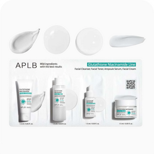 APLB Glutathione Niacinamide Skin 4 Types Sachet Set