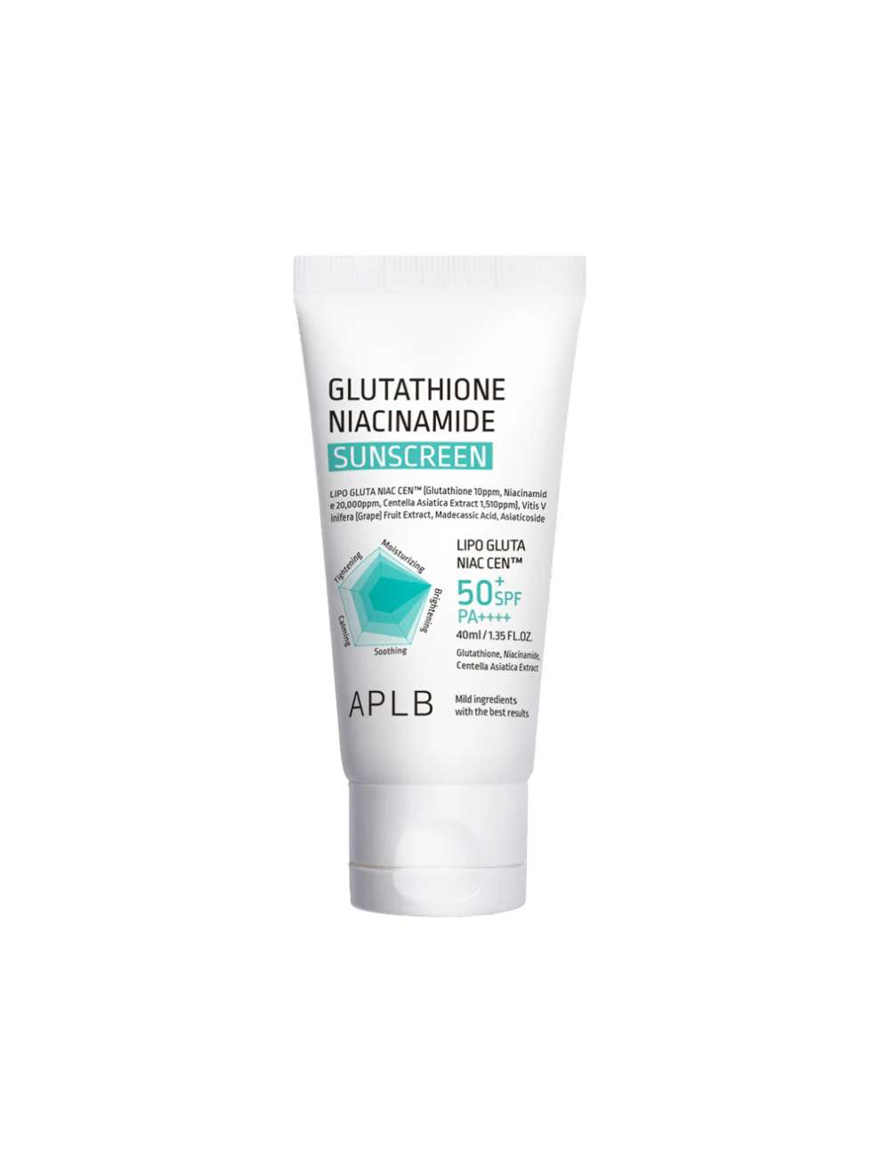 APLB Glutathione Niacinamide Sunscreen