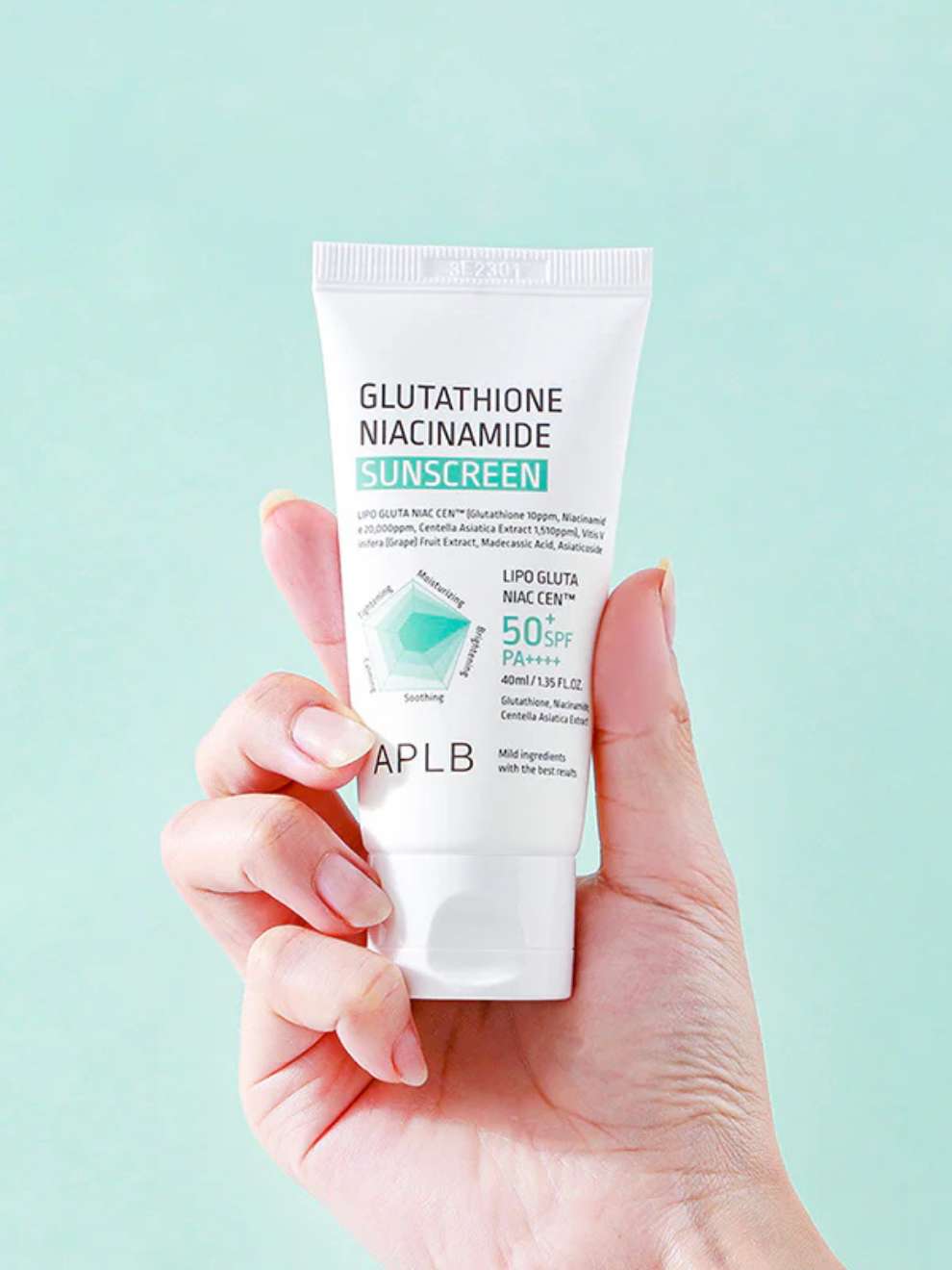 APLB Glutathione Niacinamide Sunscreen