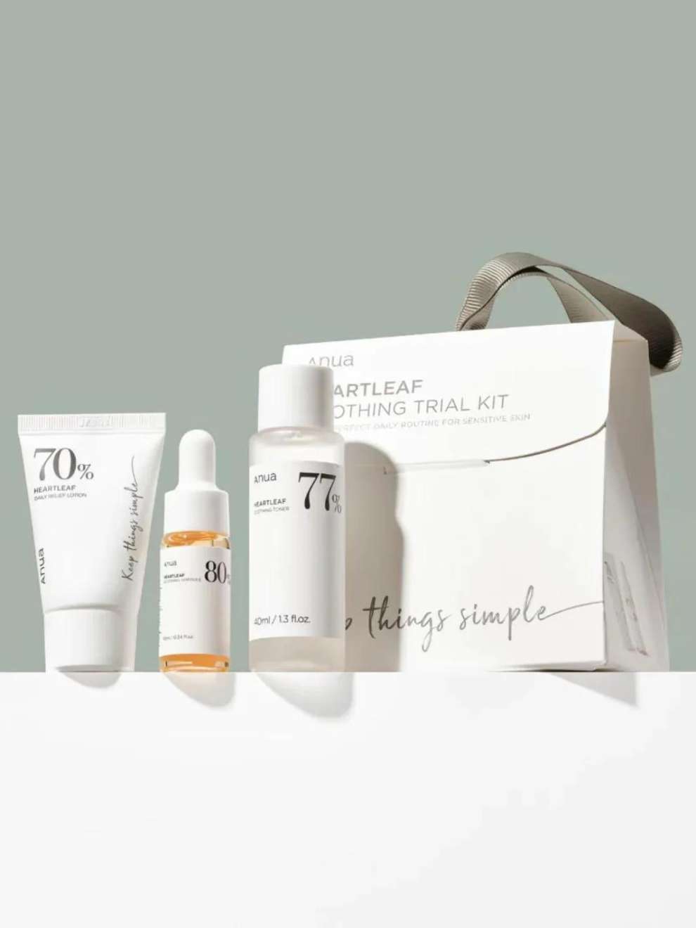 Anua Heartleaf Soothing Trial Kit