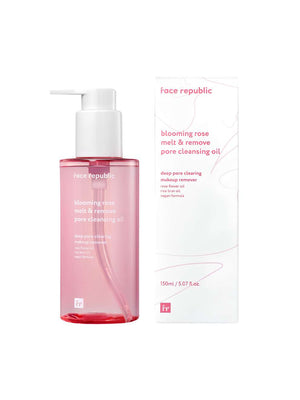 Face Republic Blooming Rose Melt & Remove Pore Cleansing Oil
