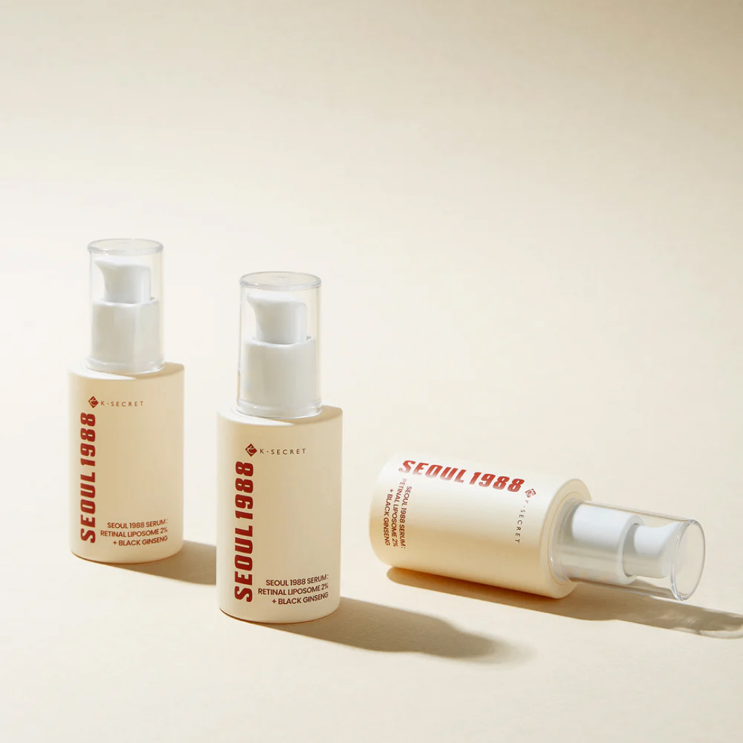 KSECRET SEOUL 1988 Serum : Retinal Liposome 2% + Black Ginseng 30ml