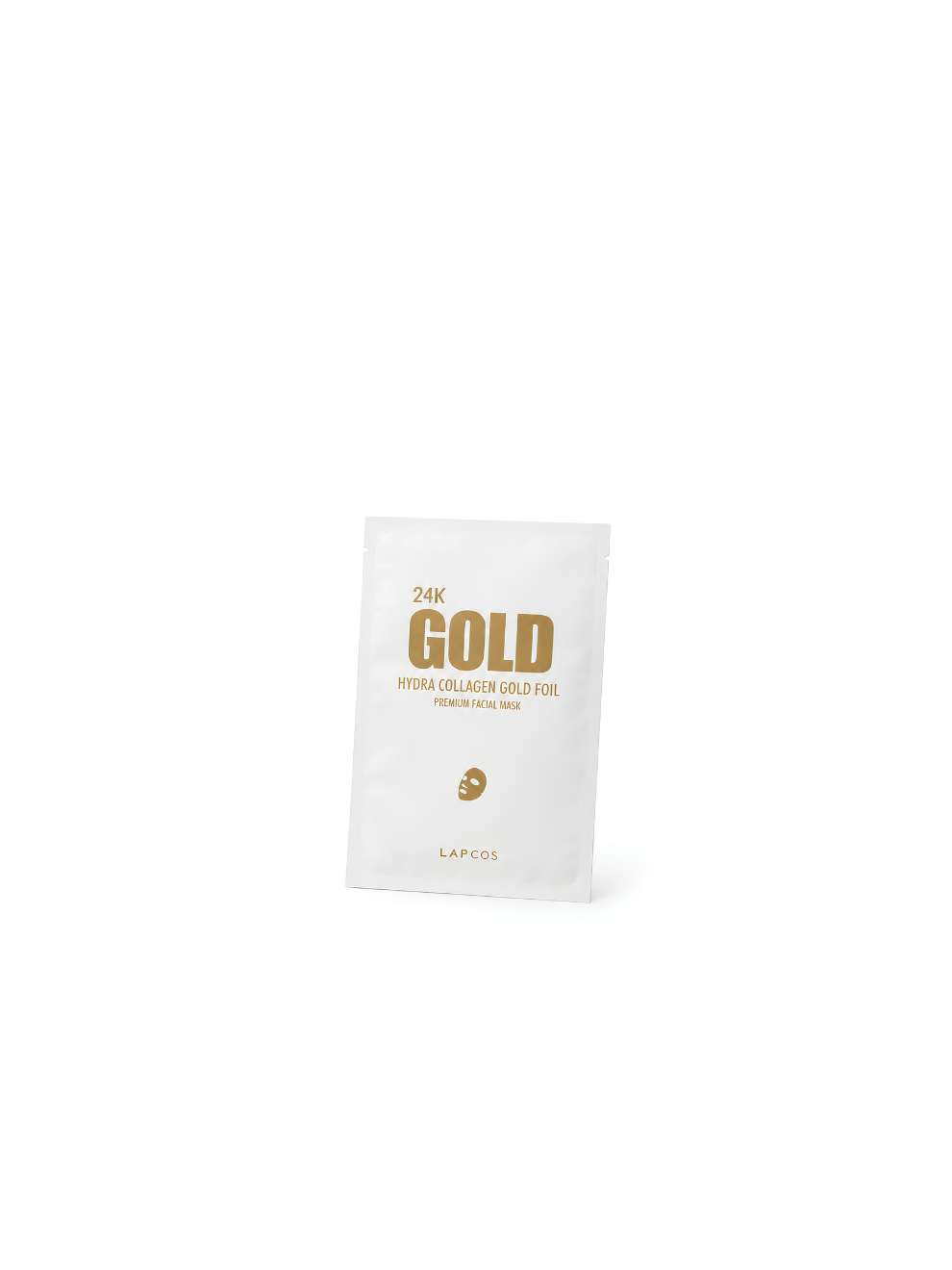 LAPCOS 24K Gold Foil Premium Collagen Face Mask