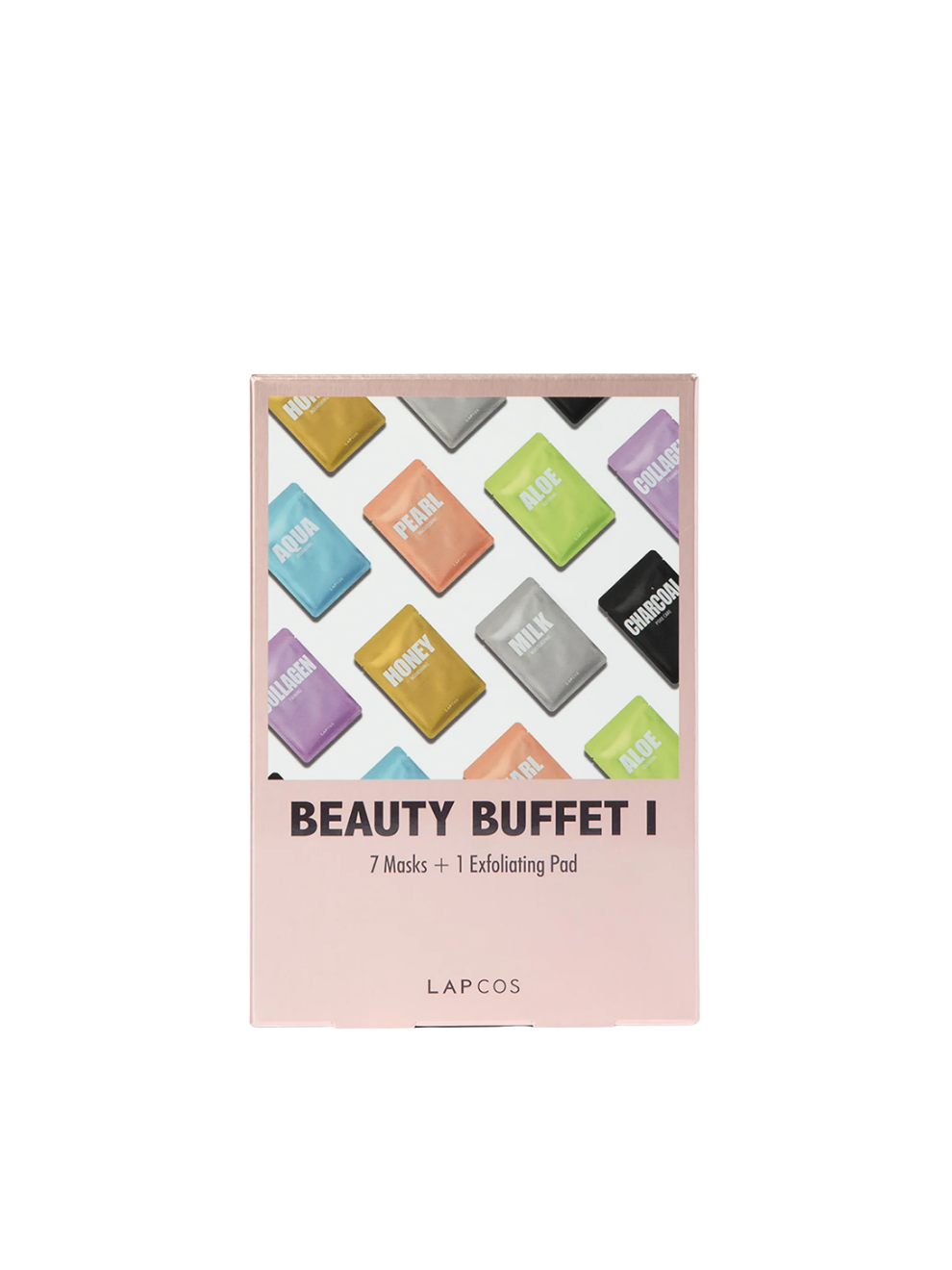 LAPCOS Daily Sheet Mask Variety Pack (7+1)