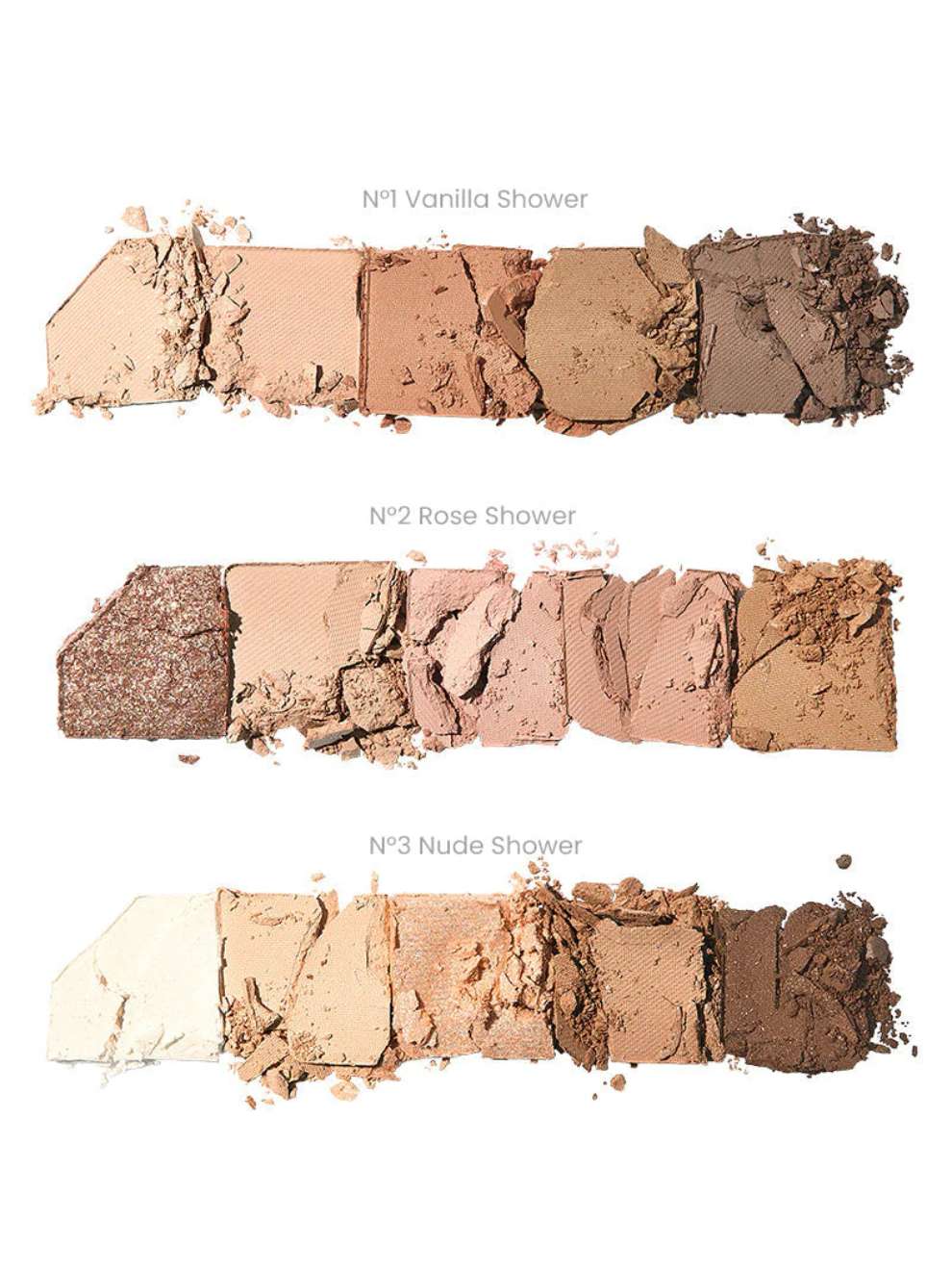 Unleashia Mood Shower Face Palette | Highlighter | Blush Topper | Eyeshadow