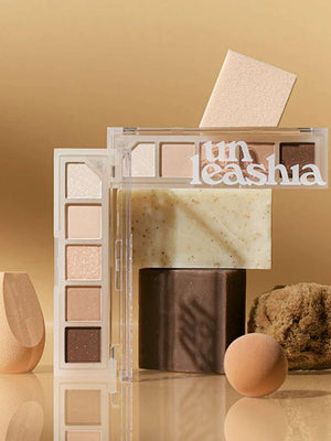 Unleashia Mood Shower Face Palette | Highlighter | Blush Topper | Eyeshadow