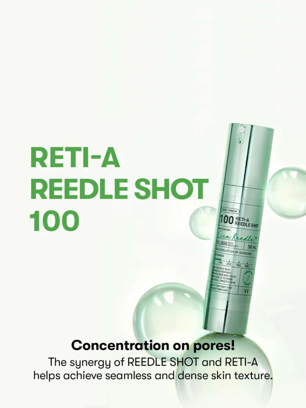 VT Cosmetics Reti-A Reedle Shot 100 50ml