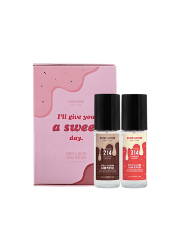 W.DRESSROOM Dress & Living Clear Perfume Gift Set (No.214 Hazelnut In Chocolate 70ml + No.314 Strawberry)