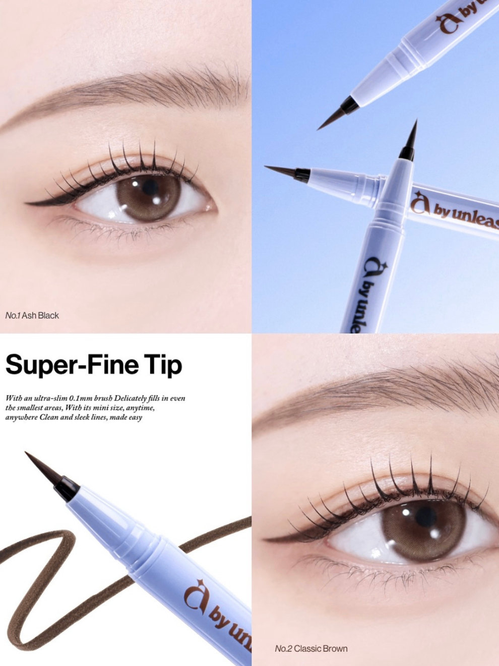 a by Unleashia Non Stop Liquid Eyeliner